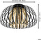 EGLO Encinitos - Plafondlamp - Ø 45 cm - Zwart/Goud
