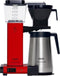 Moccamaster KBG - Filterkoffiezetapparaat - 1,25L thermoskan - Rood