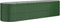 vidaXL - Plantenbak - 296x80x68 - cm - gepoedercoat - staal - groen