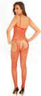 Rene Rofe Felgekleurde bodystocking - Rood