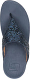 FitFlop Lulu Glitter - Teenslippers - Microwobbleboard zool - Navy