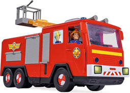 Simba - Brandweerman Sam - Jupiter Series Pro - Brandweerwagen - Speelgoedvoertuig