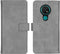 iMoshion Hoesje Geschikt voor Nokia 7.2 / 6.2 Hoesje Met Pasjeshouder - iMoshion Luxe Bookcase - Grijs