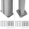 tectake® - aluminium windscherm uitschuifbaar - privacybescherming tot 600 cm