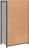 vidaXL - Hoge - kast - 62x32x106,5 - cm - bewerkt - hout - grijs - sonoma