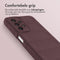 imoshion Hoesje - Geschikt voor Samsung Galaxy A23 (5G) - EasyGrip Backcover - Aubergine