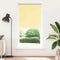 vidaXL - Rolgordijn - verduisterend - 90x230 - cm - stofbreedte - 85,7cm - geel