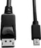 V7 V7MDP2DP-01M-BLK - DisplayPort Mini naar DisplayPort Kabel - 1 m - Zwart