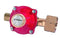 Rothenberger Drukregelaar - Continu 1-4 bar - W21,8 x 3/8 L - Rood