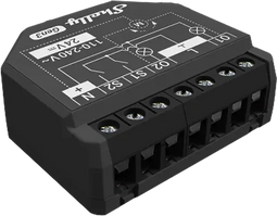 Shelly 2PM Gen3 - Schakel-meetactor - WiFi Bluetooth - Voor gordijnen en verlichting