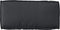 vidaXL - Kussen - voor - Rugleuning - Zwart - 80x40x12 - cm - Oxford - Stof
