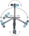 UKPro Freestyler - Video Kit - Flex Grip en Videolamp - Blauw