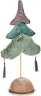 Kerstboom Multicolour Ziverachtig Hout Turkoois Polyester (12 x 43 x 22 cm)