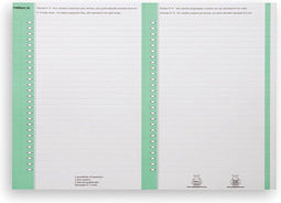 Ruiterstrook Elba Nr 8 138x6mm lateraal groen