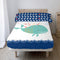 Happy Friday Sheet set 2 pieces Whale 160x270 cm (Single) Multicolor