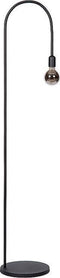 Atmooz - Vloerlamp Rye - Staande Lamp - Stalamp - Woonkamer - Zwart - Hoogte 160cm - Metaal