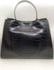Valentino Bags Anastasia - Handtas - Croco-materiaal met gouden sluiting - Zwart