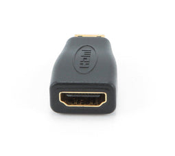 Gembird A-HDMI-FC - HDMI naar mini-HDMI adapter - Vergulde contacten - Zwart