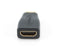 Gembird A-HDMI-FC - HDMI naar mini-HDMI adapter - Vergulde contacten - Zwart