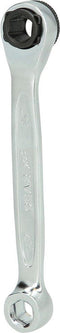 KS Tools 503.4691 GEARplus Mini-bit-ratelringsleutel, omschakelbaar, 1/4