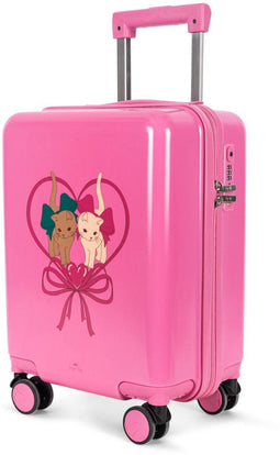 Konges Sløjd Kinderkoffer/Reiskoffer - Bow Kitty Pink
