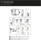 Differnz Toiletpot Duoblok - Staand - Dual flush - Wit