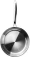 Ibili Triply Natural Koekenpan 30 Cm Zilver
