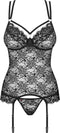 Obsessive Kanten Body – Erotische Body – Maat L/XL – Zwart