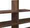 vidaXL - Wandschap - 124,5x18x60,5 - cm - bewerkt - hout - bruin - eikenkleurig