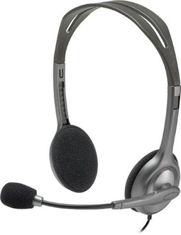 Logitech H111 - Headset - Draad - Stereo - Grijs