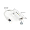 StarTech.com USB31000SPTW - USB 3.0 naar Gigabit Ethernet-adapter - 1 Ethernetpoort - Zwart