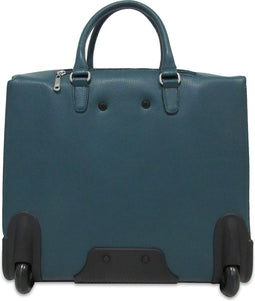 Gigi Fratelli Dames Leren Laptop Trolley 15.6 inch Romance Business ROM8015 Teal