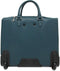 Gigi Fratelli Dames Leren Laptop Trolley 15.6 inch Romance Business ROM8015 Teal