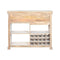 Flessenrek Home ESPRIT Wit 120 x 40 x 98 cm