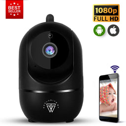 Exclusive by TW Babyfoon met Camera - Full HD 1080P - Wifi - Tuya Smart App - Zwart