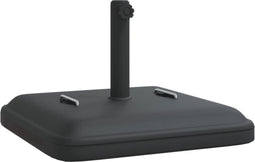 vidaXL - Parasolvoet - met - handvatten - voor - stok - Ø38 - / - 48 - mm - 27 - kg - vierkant