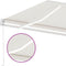 vidaXL - Luifel - handmatig - uittrekbaar - met - LED - 600x350 - cm - crèmekleurig