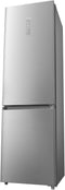 Koenic KFK 611 B NF IN - Koel-vriescombinatie - 201 cm - 378 liter - NoFrost - Grijs RVS