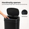 Five Stars® Sensor Prullenbak - 60 Liter - Soft Close Deksel - Zwart