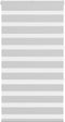 vidaXL - Zebra - rolgordijn - 85x150 - cm - stofbreedte - 80,9 - cm - lichtgrijs
