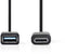 Nedis CCGB61710BK02 - USB 3.2 Gen 1-kabel - Snelle dataoverdracht en laden - Zwart
