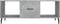 vidaXL - Salontafel - 102x50x40 - cm - bewerkt - hout - betongrijs