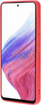 Mobiparts Silicone Cover Samsung Galaxy A53 (2022) 5G - Soft case - Krasbestendig - Rood