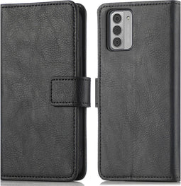 imoshion Hoesje Geschikt voor Nokia G42 Hoesje Met Pasjeshouder - imoshion Luxe Bookcase - Zwart