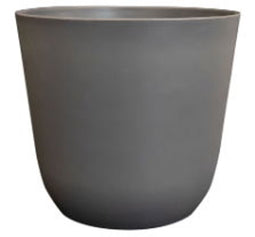 Pot Palermo grijs D13 H12 cm