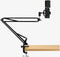 Streamplify MIC ARM - RGB-microfoon - Cardioïde opname - Flexibele montagearm