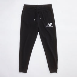 New Balance Long Sports Trousers New Balance Essentials Stacked Logo Black Men