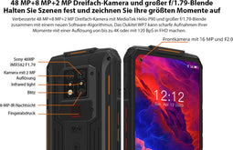 OUKITEL WP7 - Outdoor Smartphone - 48 MP Drievoudige Camera + 8000 mAh Accu