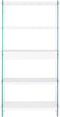 Planken DKD Home Decor Wit Transparant Kristal Hout MDF 90 x 35 x 180 cm