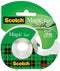 Plakband Scotch Magic 810 19mmx25m onzichtbaar + afroller | Blister a 1 stuk